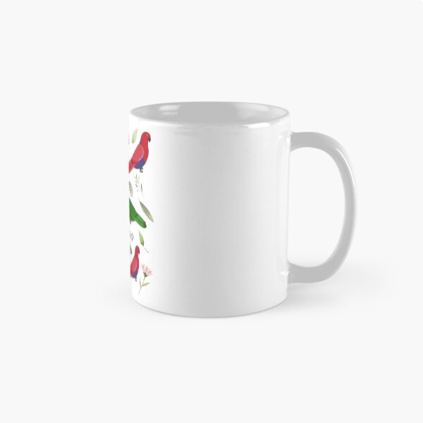 Item preview, Eclectus Parrot Flowers designed and sold by Clara Hollins.