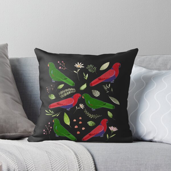 Item preview, Eclectus Parrot Flowers designed and sold by Clara Hollins.