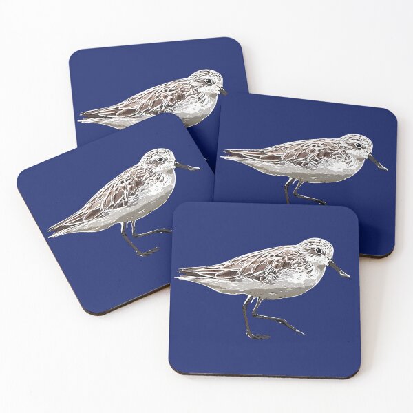 Item preview, Spoon-billed Sandpiper White Alternate Design  designed and sold by designsasstultd.