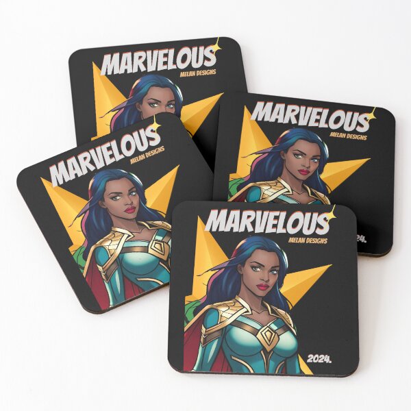 Item preview, Superhero Woman Marvelous 2024 Melan Designs Gold Cape designed and sold by Melan Designs.