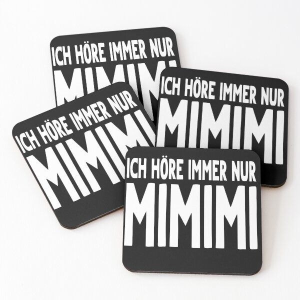 Item preview, Ich höre immer nur MIMIMI designed and sold by Mariano ⭐⭐⭐⭐⭐.