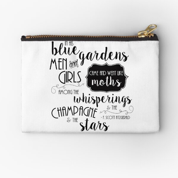 The Champagne and The Stars Zipper Pouch