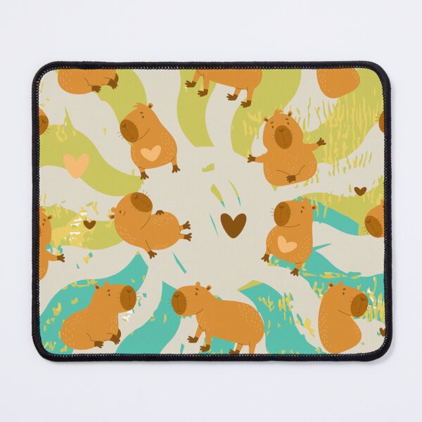 Item preview, Capybara Tie Dye Sun designed and sold by CrystalWillette.