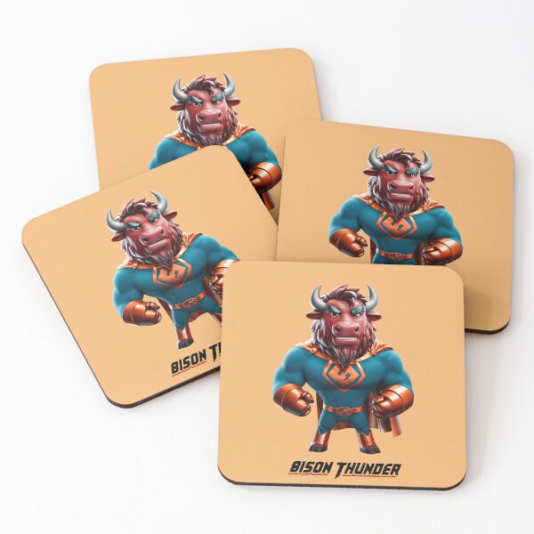 Item preview, Bison Thunder A Cool Superhero designed and sold by TheArtOfPat.