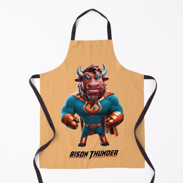 Item preview, Bison Thunder A Cool Superhero designed and sold by TheArtOfPat.