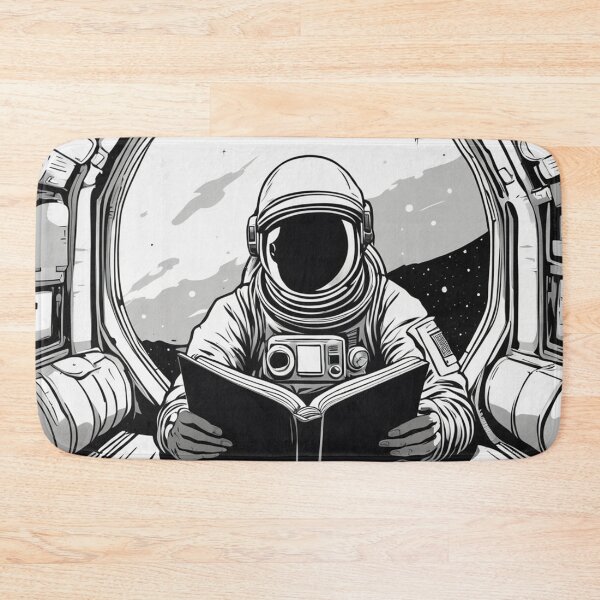 Item preview, Astronaut Reading a Book in Space: A Journey of the Mind designed and sold by The-Lerach.