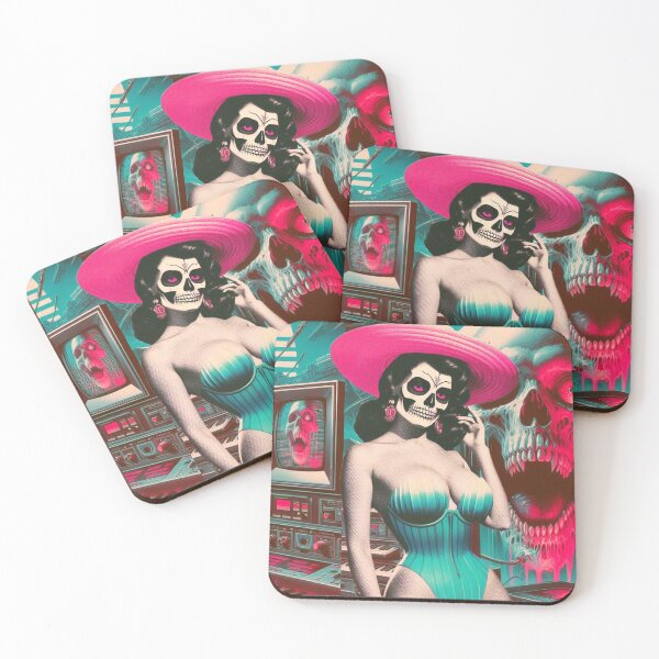Item preview, 80s Retrowave Horror Woman designed and sold by PulpVintage.