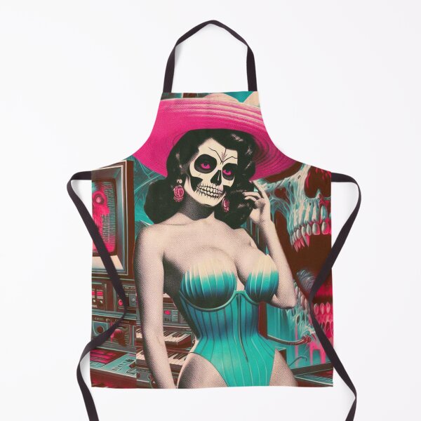 Item preview, 80s Retrowave Horror Woman designed and sold by PulpVintage.