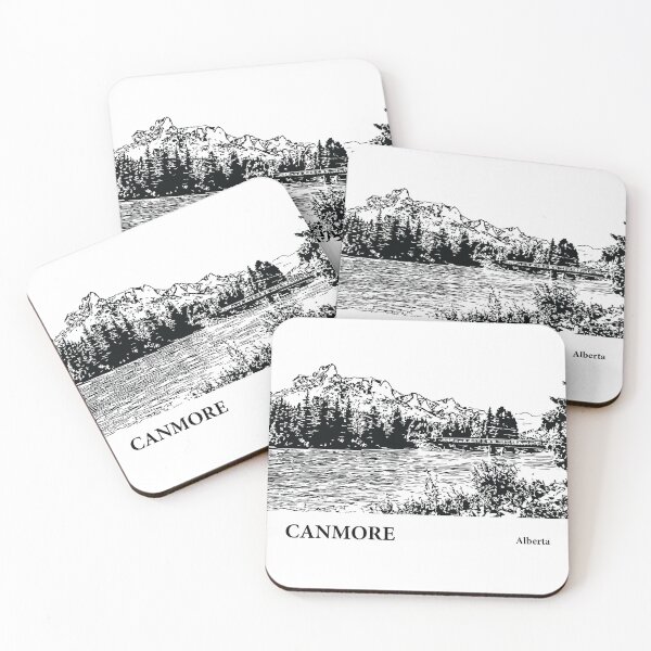 Item preview, Canmore Alberta designed and sold by Lakeric Cityscapes.
