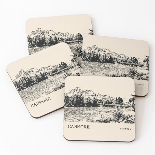 Item preview, Canmore Alberta designed and sold by Lakeric Cityscapes.