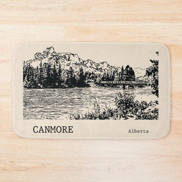 Item preview, Canmore Alberta designed and sold by Lakeric Cityscapes.