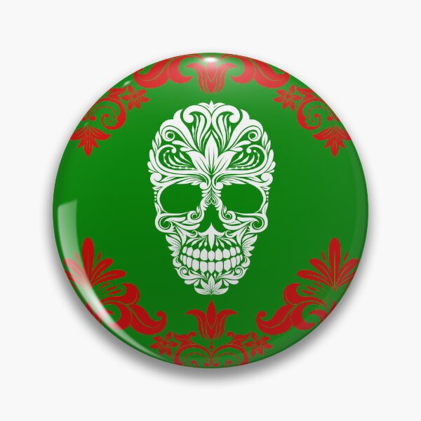 Item preview, gothic ornate victorian christmas skulls  designed and sold by Gossip Rag.