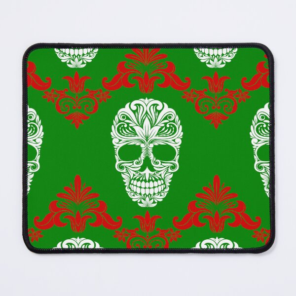 Item preview, gothic ornate victorian christmas skulls designed and sold by Gossip Rag.