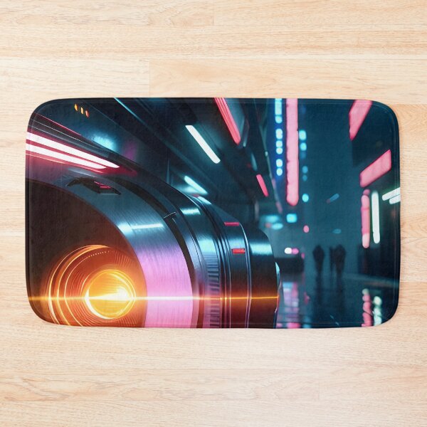 Item preview, Cyberpunk City with Futuristic Technology designed and sold by worldofwhisper.