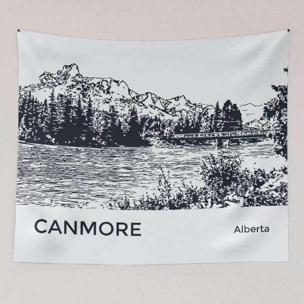 Item preview, Canmore Alberta designed and sold by Lakeric Cityscapes.