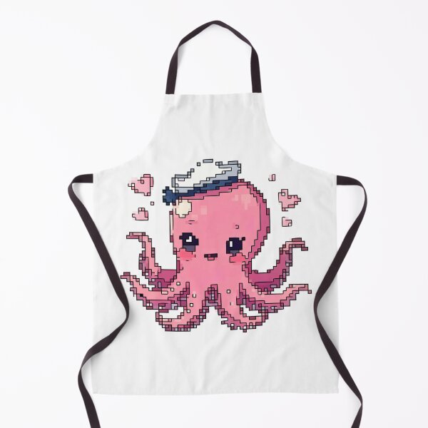 Item preview, Pixel Naval Octopus designed and sold by NaturePixel.
