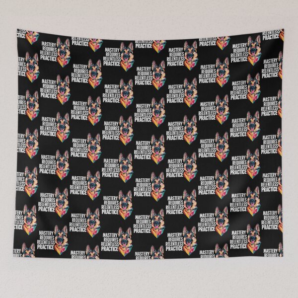 Item preview, Geometric German Shepard designed and sold by dolla-designs-.