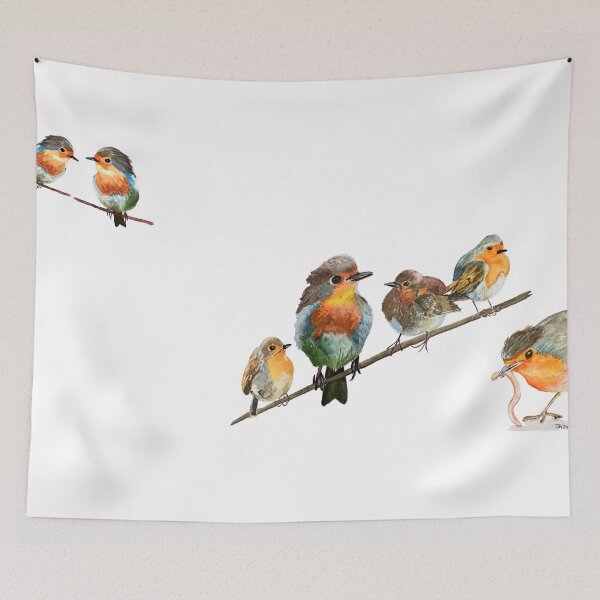 Item preview, Robins designed and sold by PumpkinStudioPL.