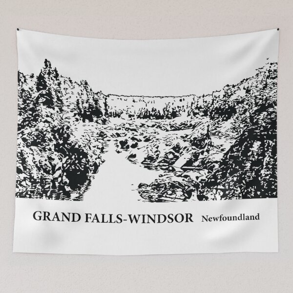 Item preview, Grand Falls-Windsor Newfoundland designed and sold by Lakeric Cityscapes.