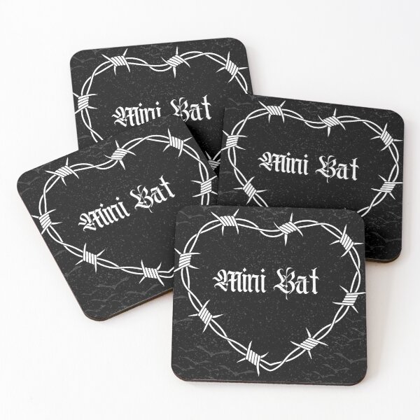 Item preview, Mini Bat Barbed Wire Heart & Bats designed and sold by CrystalWillette.