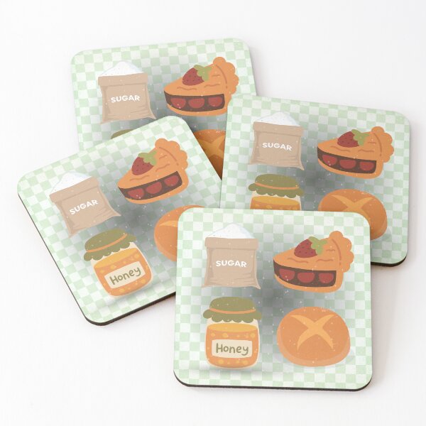Item preview, Sugar Pie Honey Bun Checkered Background designed and sold by CrystalWillette.