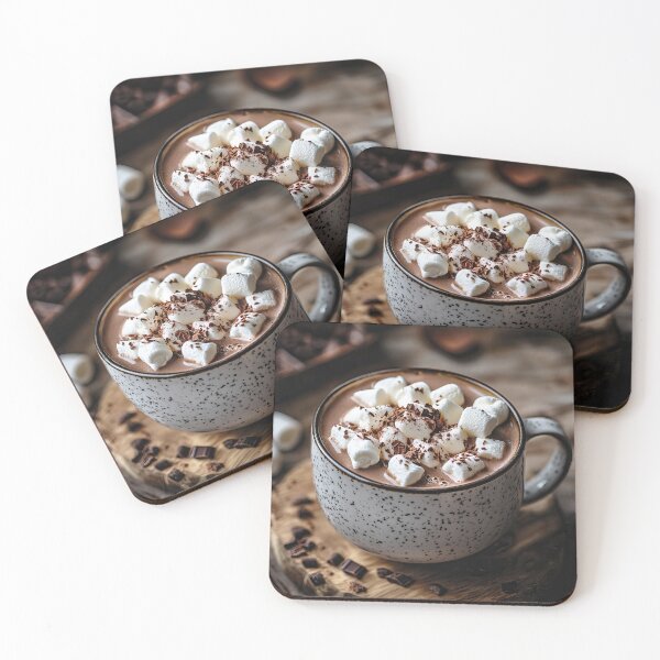 Item preview, Marshmallow Hot Chocolate designed and sold by Elisabeth Lucas.