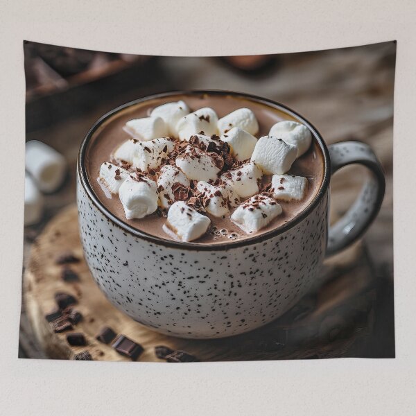 Item preview, Marshmallow Hot Chocolate designed and sold by Elisabeth Lucas.