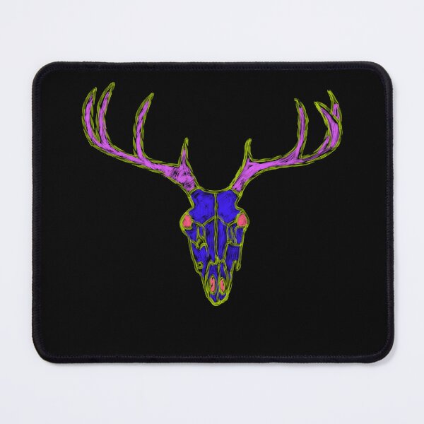 Item preview, Deer skull w/horns designed and sold by StickersManias.
