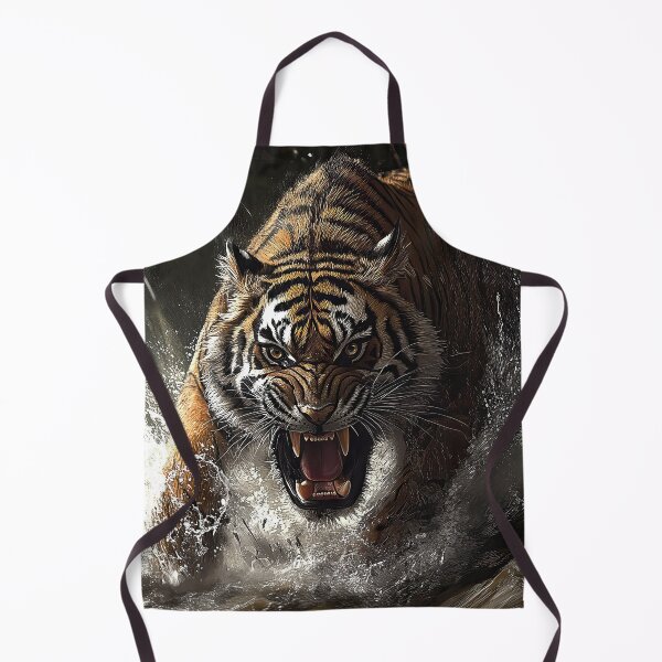 Item preview, Tiger Attack designed and sold by Elisabeth Lucas.