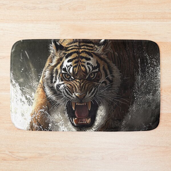 Item preview, Tiger Attack designed and sold by Elisabeth Lucas.