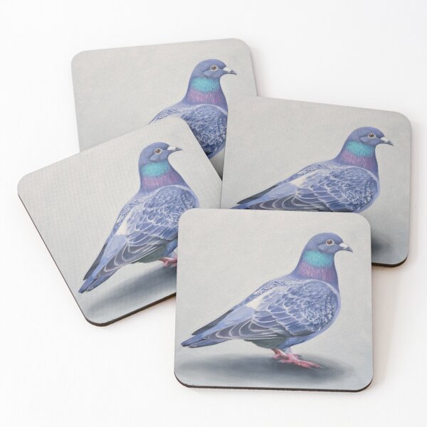 Item preview, Rock Pigeon painting  designed and sold by Emily Bickell.