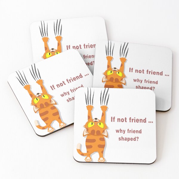 Item preview, Cat's are friend shaped designed and sold by Petthecatshop.