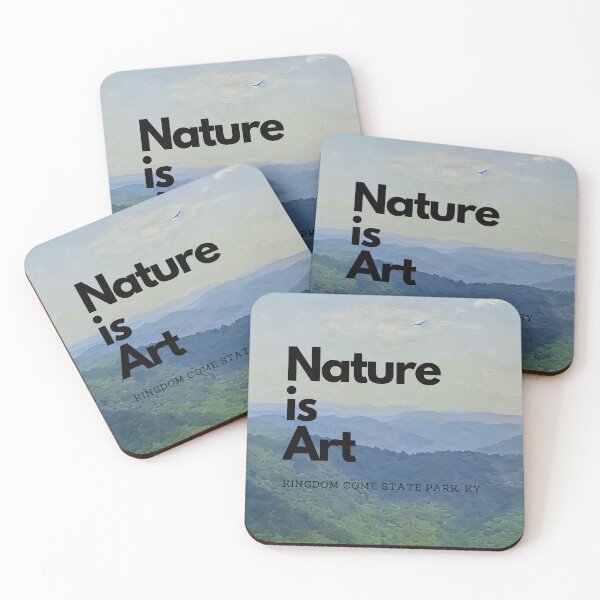 Item preview, La naturaleza es arte Montañas Apalaches Kingdom Come State Park KY designed and sold by CrystalWillette.