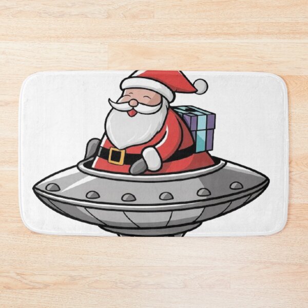 Item preview, SANTA DELIVERING PRESENTS designed and sold by likbatonboot.