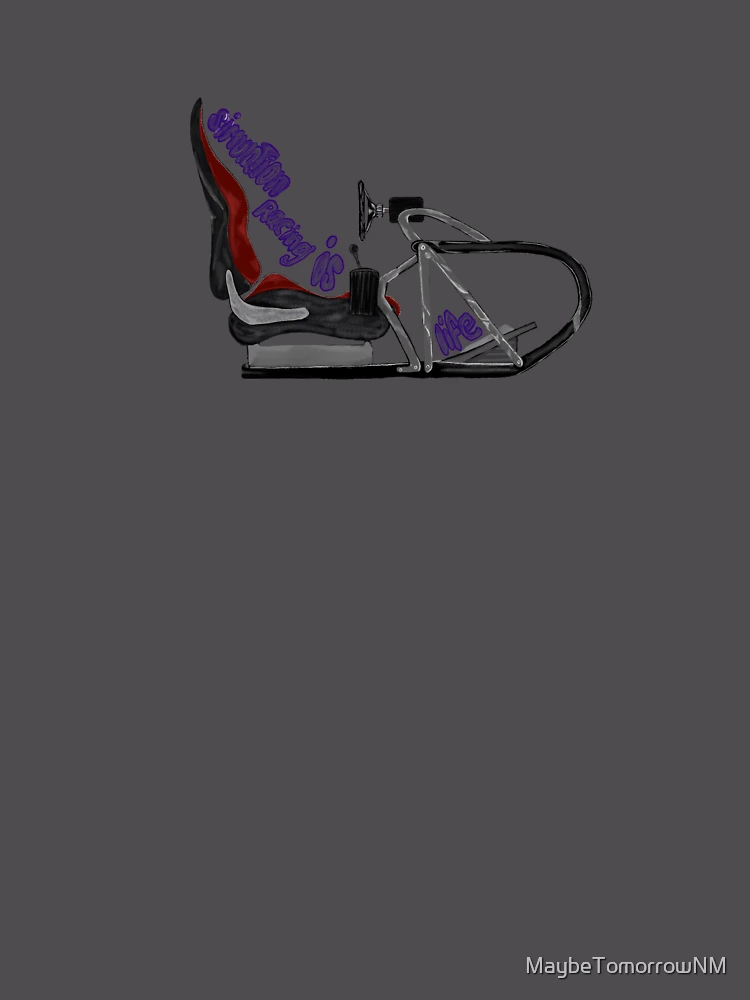 Thumbnail 6 of 6, Premium Oversized Hoodie, Simulation Racing is Life - Sim Racing designed and sold by MaybeTomorrowNM.
