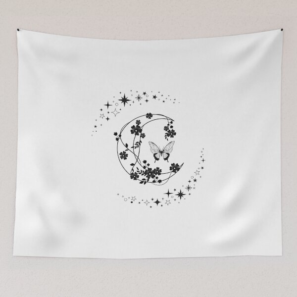 Item preview, Butterfly moon designed and sold by ciarameadows.