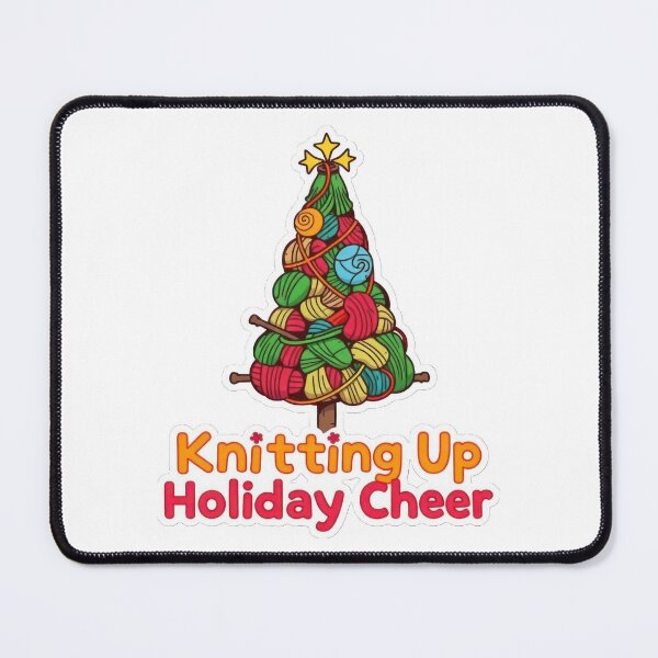 Item preview, Knitting Up Holiday Cheer, Knitting Christmas designed and sold by duke818.