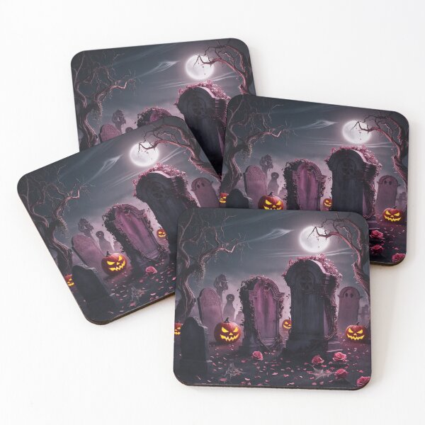 Item preview, Haunted Rose Garden: A Macabre Halloween Night designed and sold by Ric-Rach.