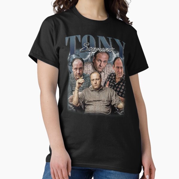 Vista previa del artículo con la obra «Película retro de Tony Soprano de Los Soprano», diseñado y vendido por karma69247.