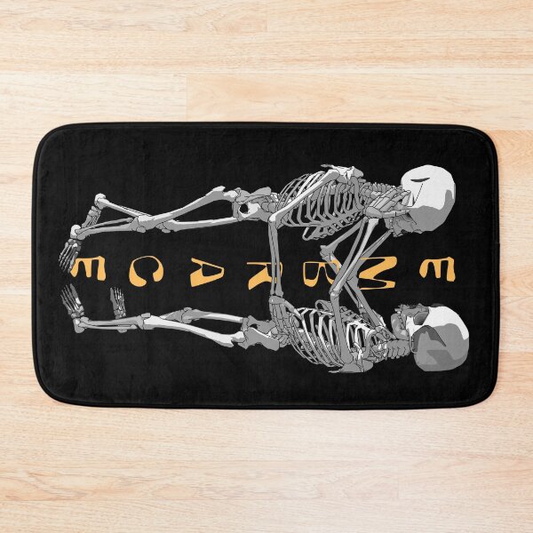 Item preview, Skeletons embracing with text designed and sold by m-yoga-store.