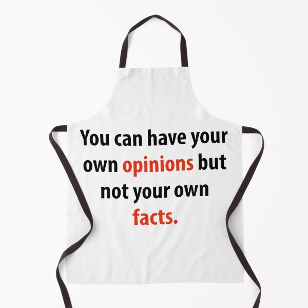 Item preview, You can have your own opinions but not your own facts. designed and sold by Rachel the Artist .