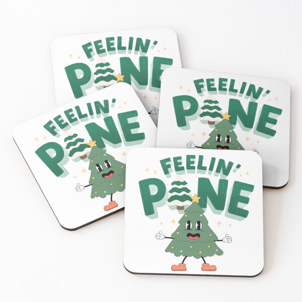 Item preview, Feeling pine Christmas quote. designed and sold by Kelli Campbell.