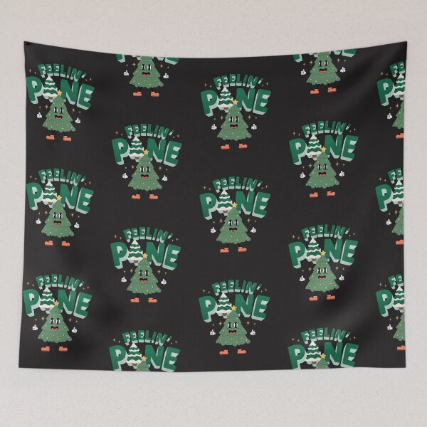 Item preview, Feeling pine Christmas quote. designed and sold by Kelli Campbell.