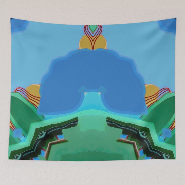Item preview, *UNFORGETTABLE MEMORIES PORTUGAL ARCHITECTURE ABSTRACT PAINTING #4** designed and sold by Ralek.