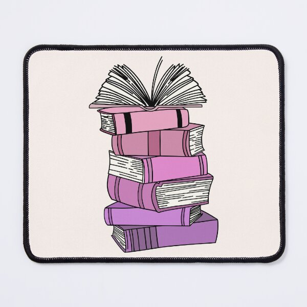 Item preview, Pink Book Stack designed and sold by Neadoodles.