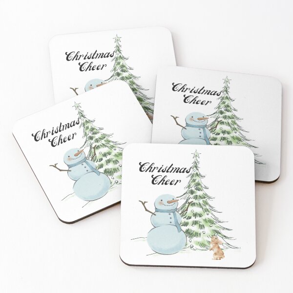 Item preview, Snowman celebrating the Christmas Cheer designed and sold by JDreaming.