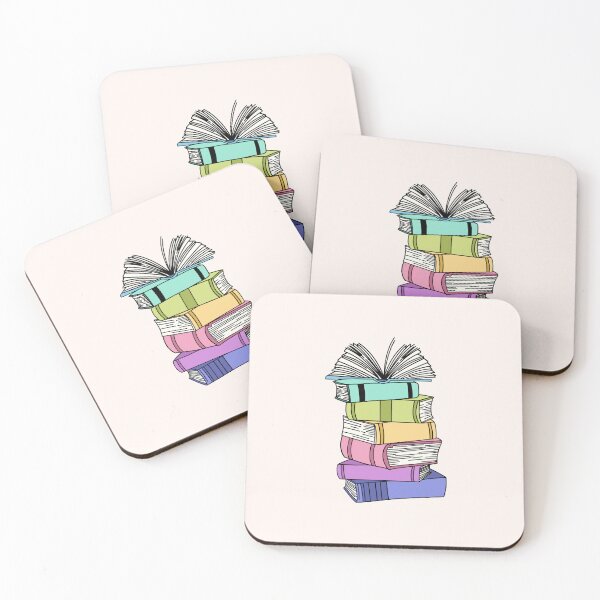 Item preview, Colorful Book Stack designed and sold by Neadoodles.