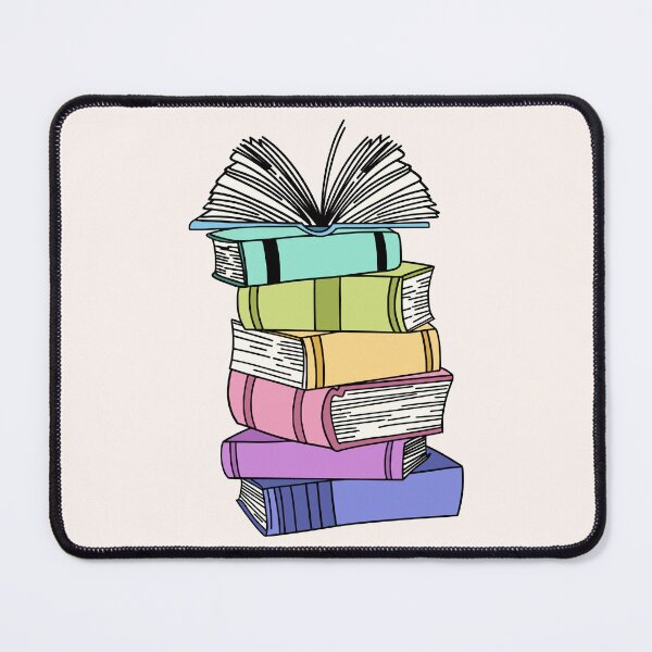 Item preview, Colorful Book Stack designed and sold by Neadoodles.
