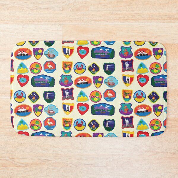 Item preview, Vintage Travel Patches designed and sold by JohnDC.