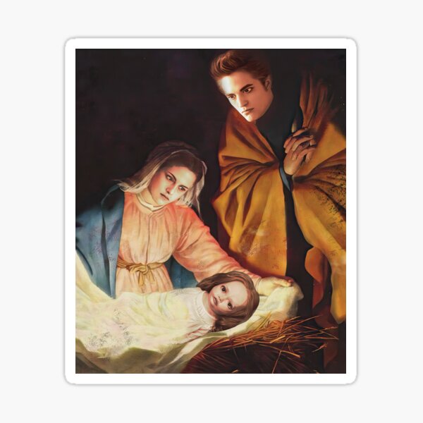 Item preview, Funny A Child Is Born Twilight Saga, Merry Chirstmas designed and sold by michellekuku.